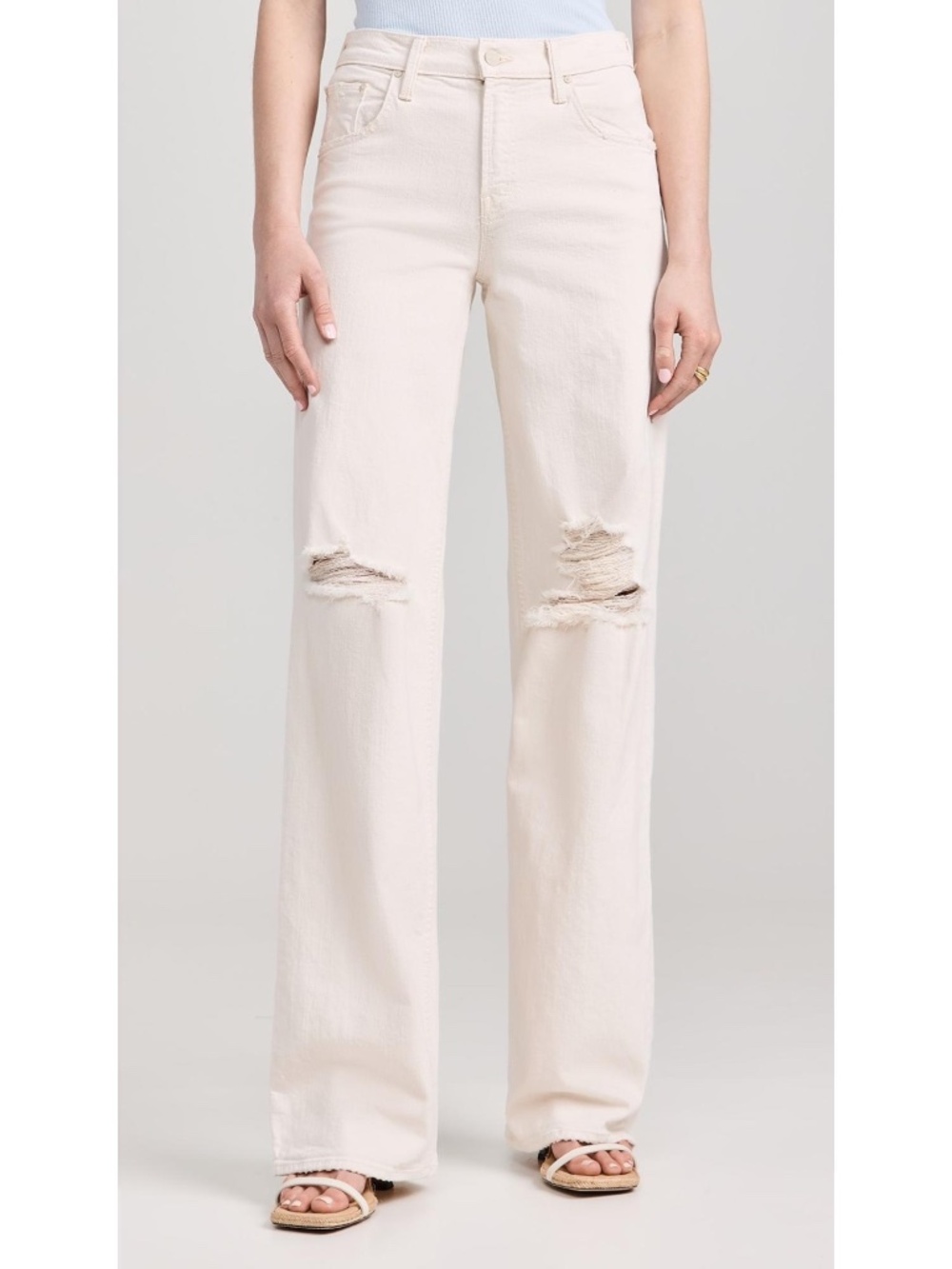 MOTHER Superior The Down Low Spinner Heel Jeans